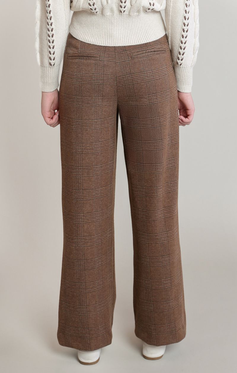 Pantalon carreaux plis devant - 2822716 D - Dex Pantalon carreaux plis devant - 2822716 D - Dex
