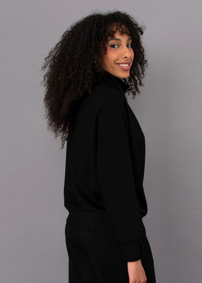 Chandail manches longues demi-zip Chandail manches longues demi-zip