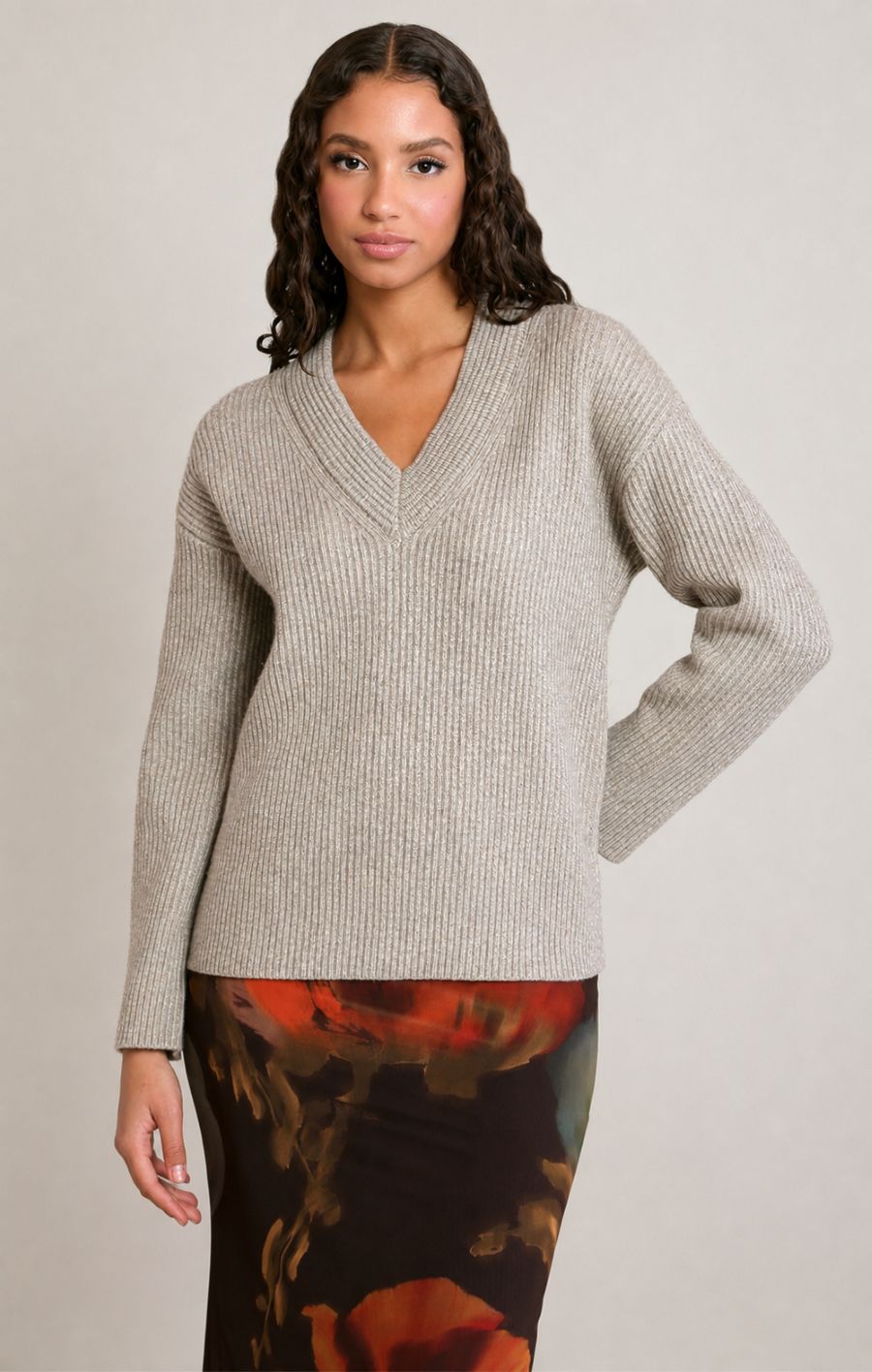 Chandail tricot v neck - 2827034 D - Dex Chandail tricot v neck - 2827034 D - Dex