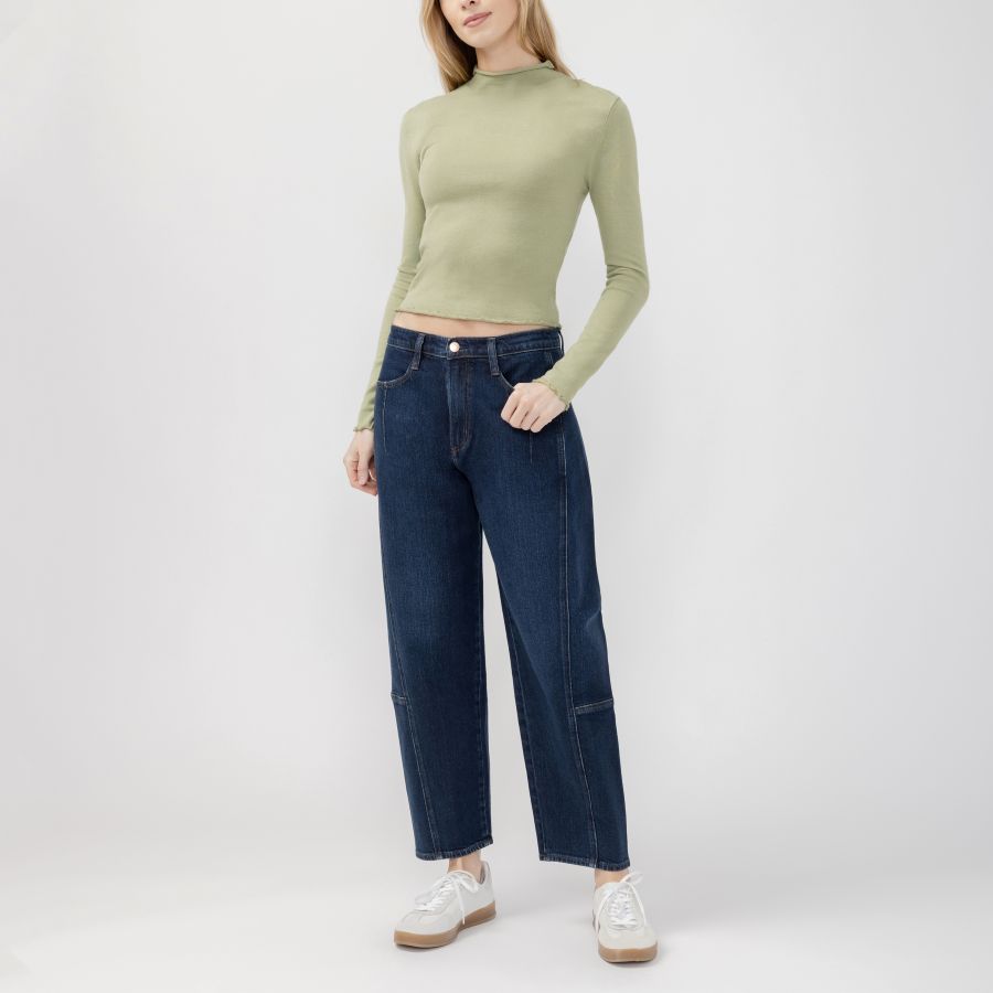 Jeans slim barrel - L64260ADM418 - Silver Jeans Jeans slim barrel - L64260ADM418 - Silver Jeans