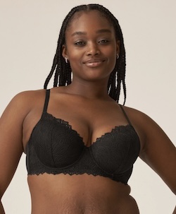 Soutien-gorge à armatures en dentelle - 7674 - Naturana Soutien-gorge à armatures en dentelle - 7674 - Naturana