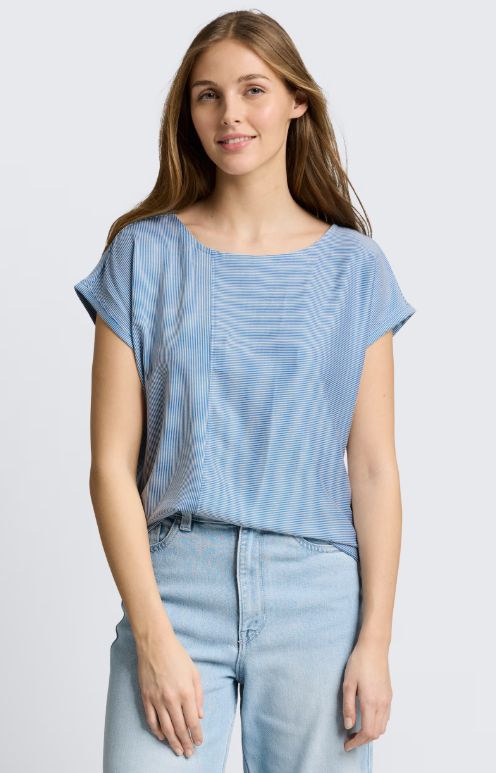 T-shirt ligné léger - 1050834 - Tom Tailor T-shirt ligné léger - 1050834 - Tom Tailor