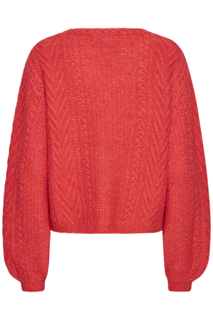 Chandail tricot avec torsades Chandail tricot avec torsades