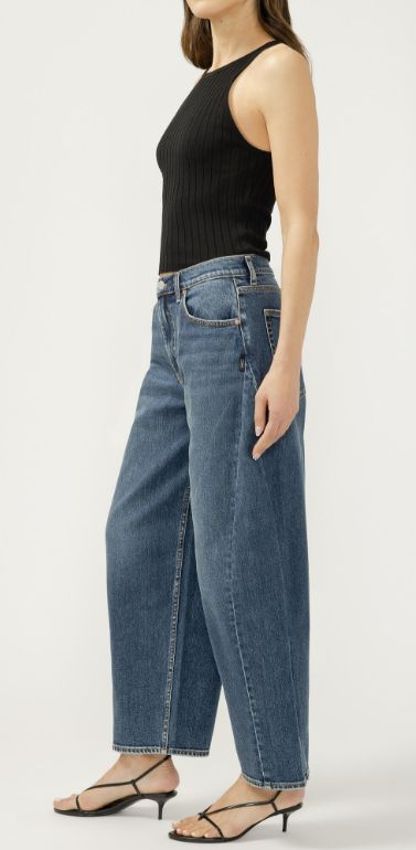 Jeans ballon surdimensionné taille haute - L64203hdr345 - Silver Jeans Jeans ballon surdimensionné taille haute - L64203hdr345 - Silver Jeans