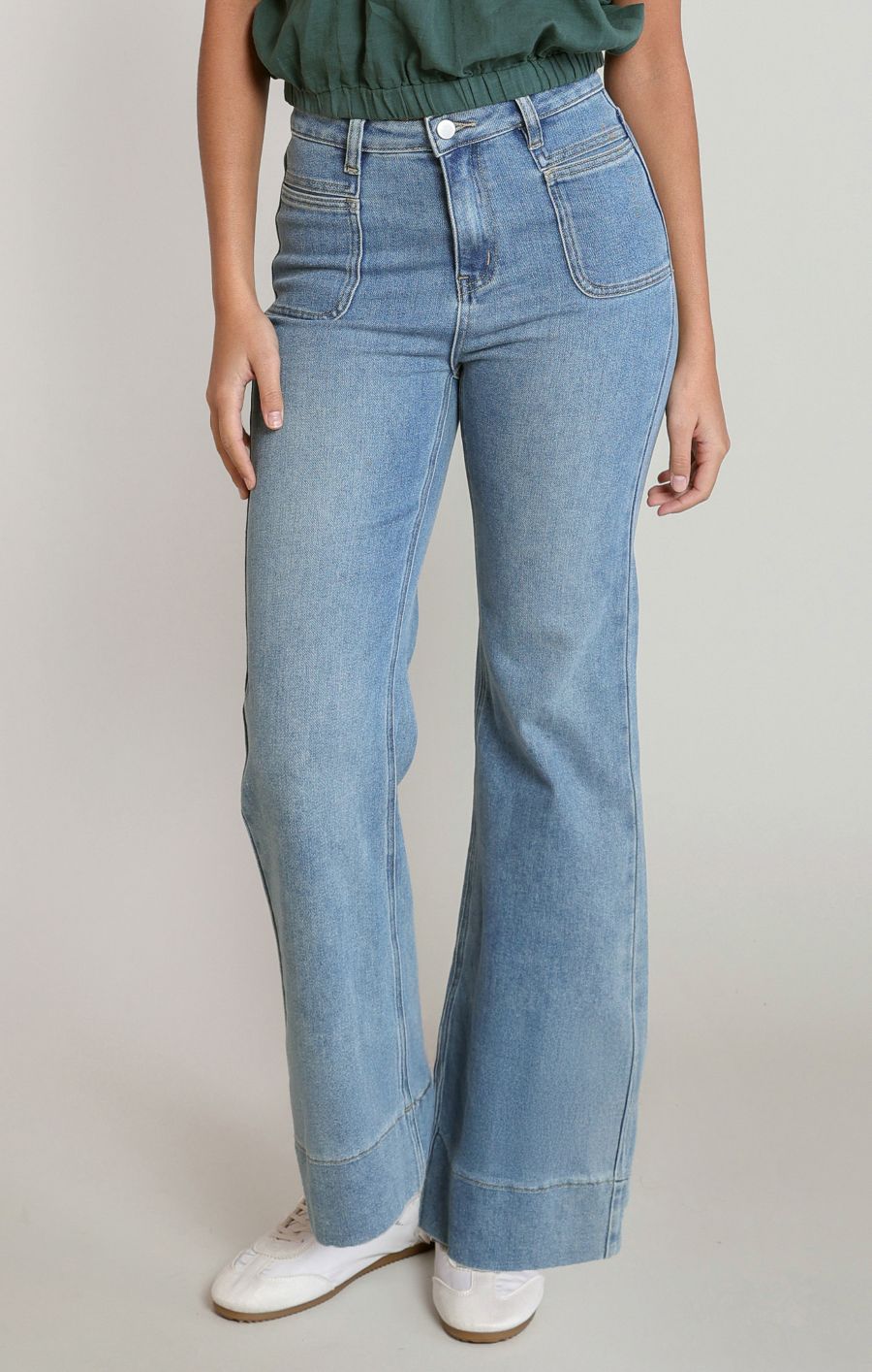 Jeans flare taille haute - 2825250 D - Dex Jeans flare taille haute - 2825250 D - Dex