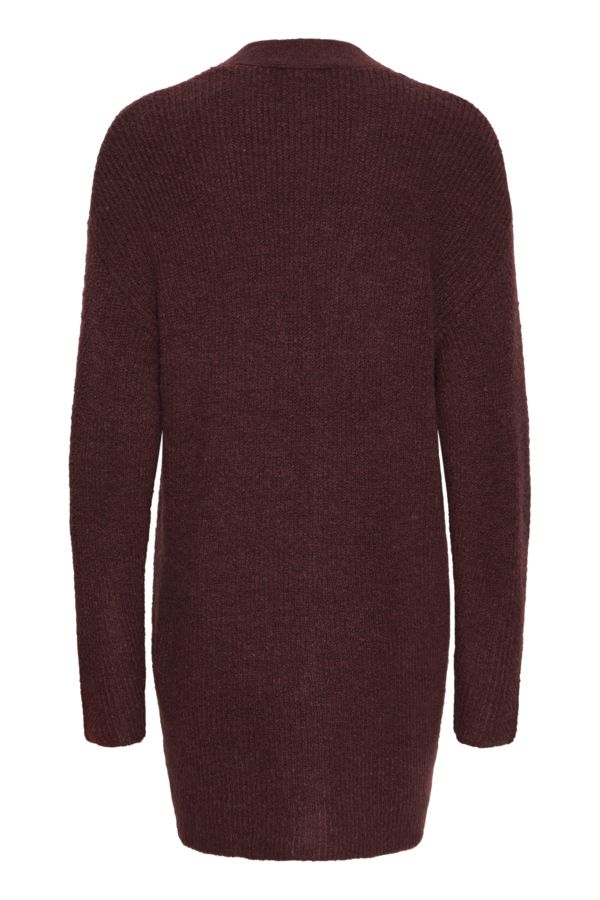 Cardigan mi-long boutons