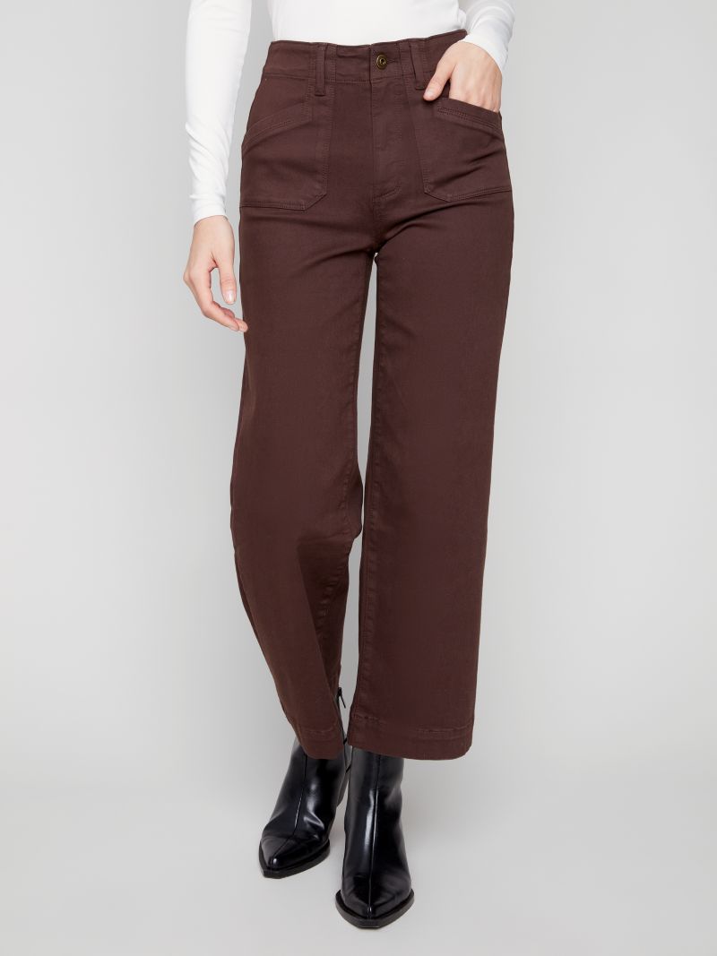 Pantalon sport chic coupe jeans - C5660/618A - Charlie B