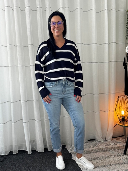 Polo rayé - MOSPAW06589 - Mosaïc