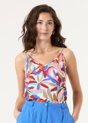 Camisole motif légère - D50020 - Garcia