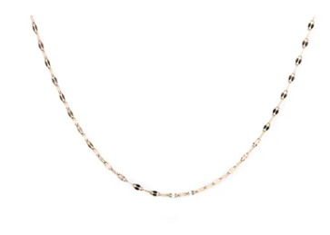 Chaine délicate taillée au diamant - T117C318 - Mia Bijoux