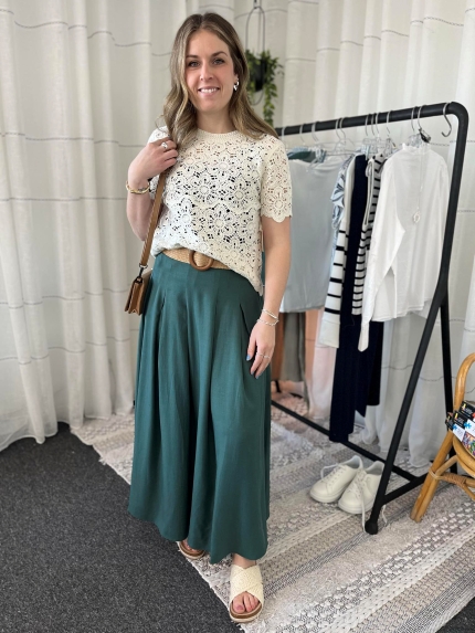 Chandail tricot manches courtes