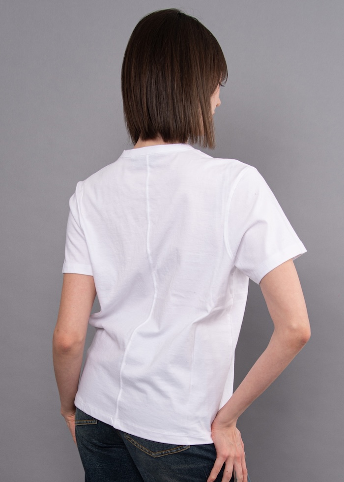 T-shirt basic col rond - 78T083S - RD Style