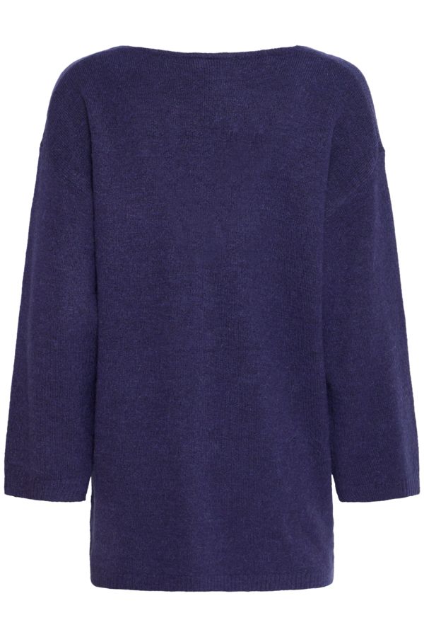 Cardigan mi-long boutons