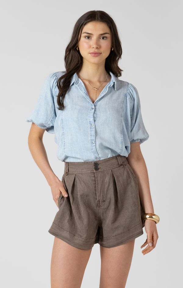 Blouse manches bouffantes