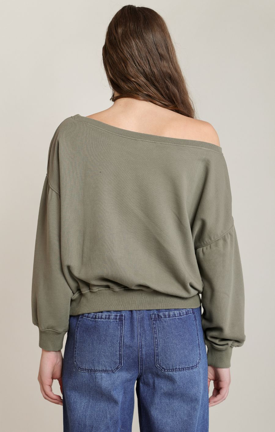 Chandail manche longue brodé - 2824013 D - Dex