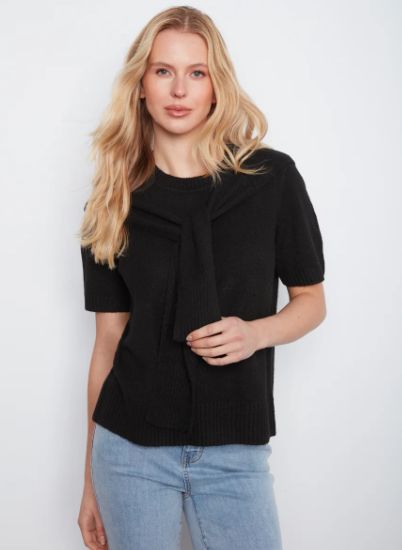 Chandail tricot manches courtes - C2069/690C - Charlie B