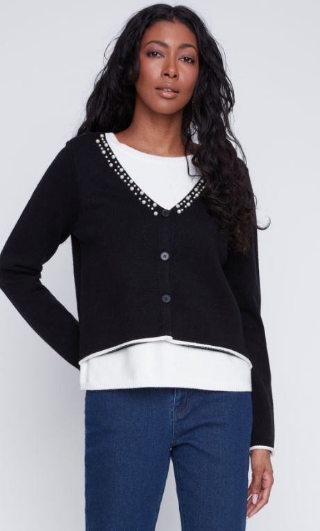 Chandail tricot léger - 2523033 - C.Y.C. Coco Y. Club Inc