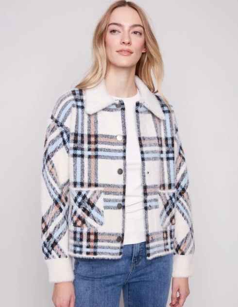Veste à carreaux - C6330R/960B - Charlie B
