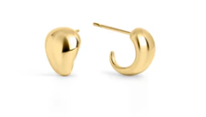Boucle d'oreille tige Créoles Margot - T424E025 - Mia Bijoux