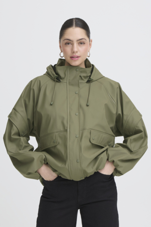 Manteau court imperméable - 20124895 - Ichi