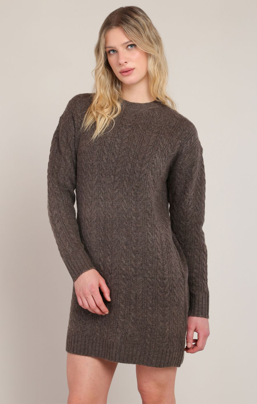 Robe en tricot torsadé - 2827513 DG - Room 34