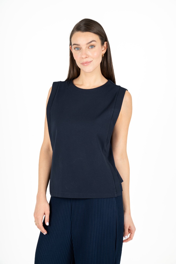 Camisole droite structurée