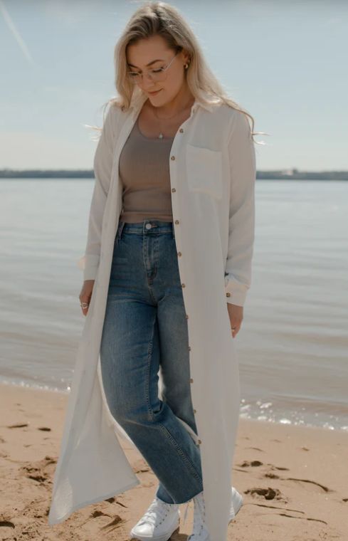 Chemise maxi milan - Chemise maxi milan - Louve Design