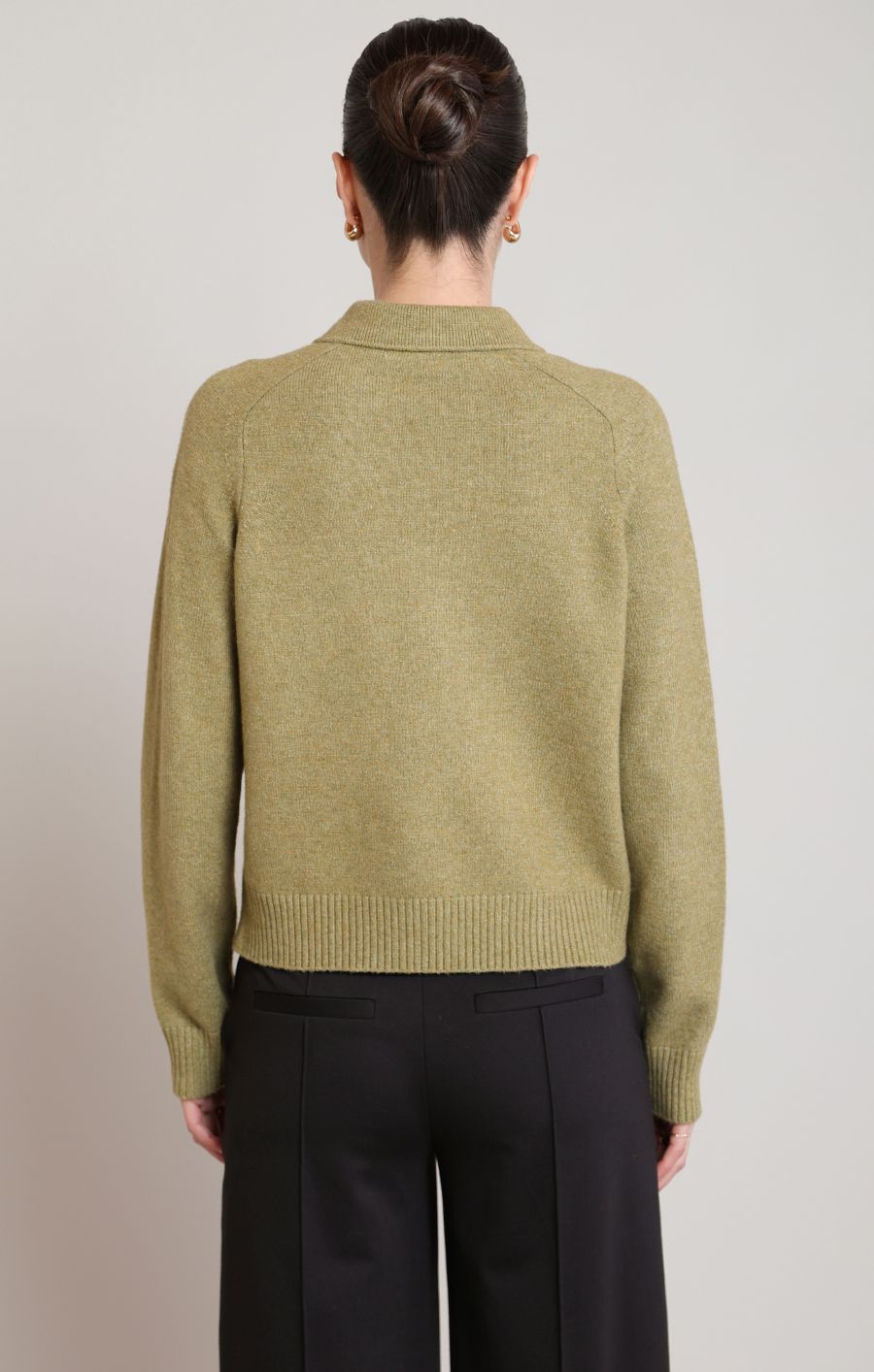 Cardigan col polo - 2827269 T - Black Tape