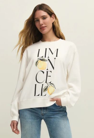 Chandail polar brossé avec citrons - GT261459 - Z Supply