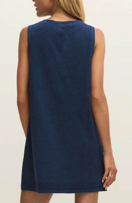 Robe courte en denim tricoté - ZD261494 - Z Supply