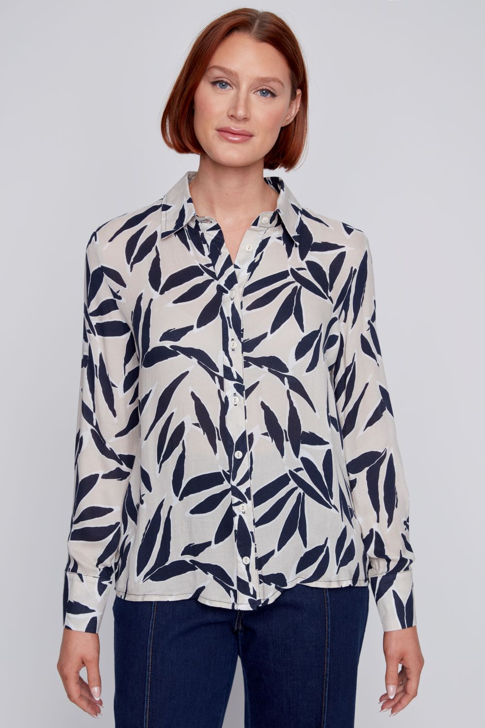 Blouse motif classique