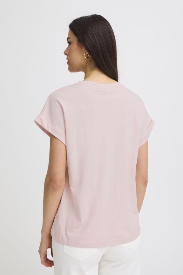 T-shirt basic dessin - 20617632 - Fransa