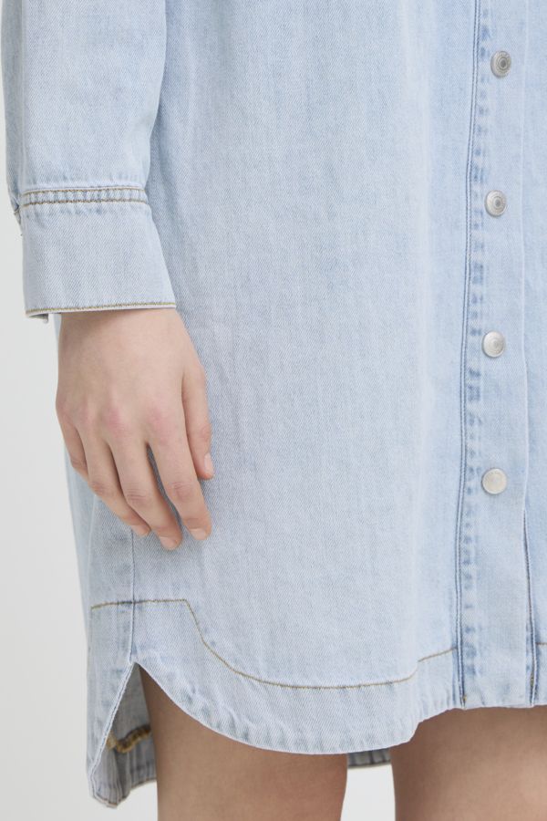 Robe chemisier jeans