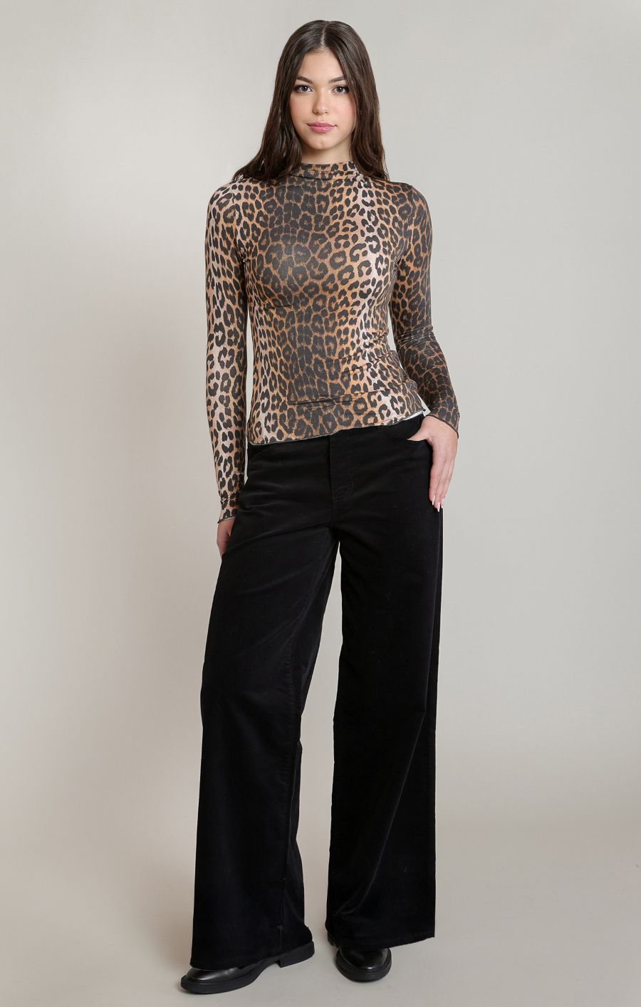 Pantalon corduroy taille régulière - 2822720 D - Dex