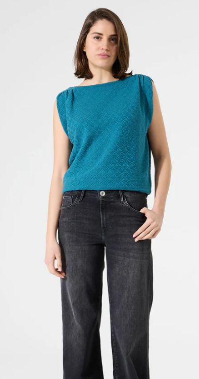 Débardeur tricot coton réversible