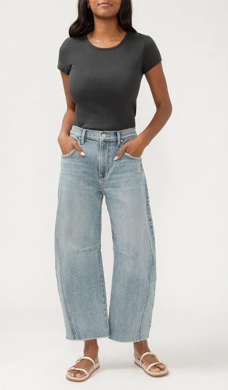 Jeans ballon - L28917AGR232 - Silver Jeans
