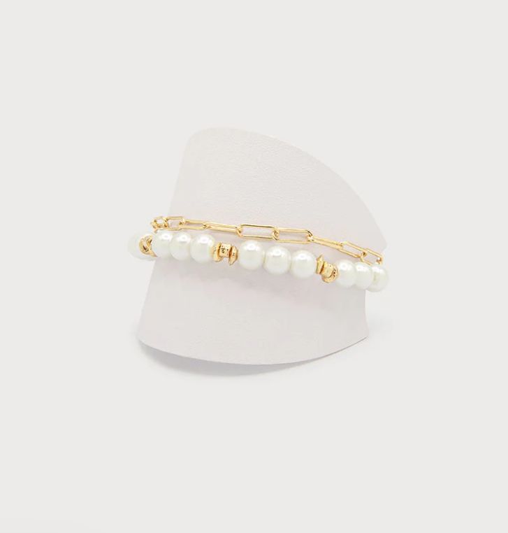 Bracelet deux rangs - 3375 - Caracol