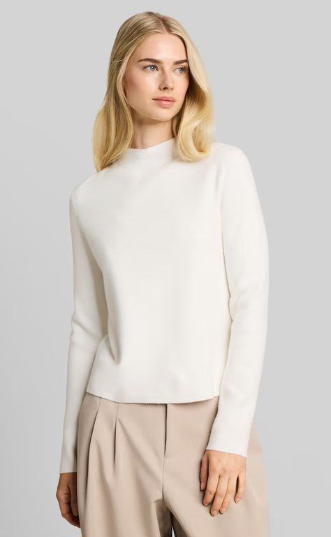 Chandail col montant uni - 1053346 - Tom Tailor