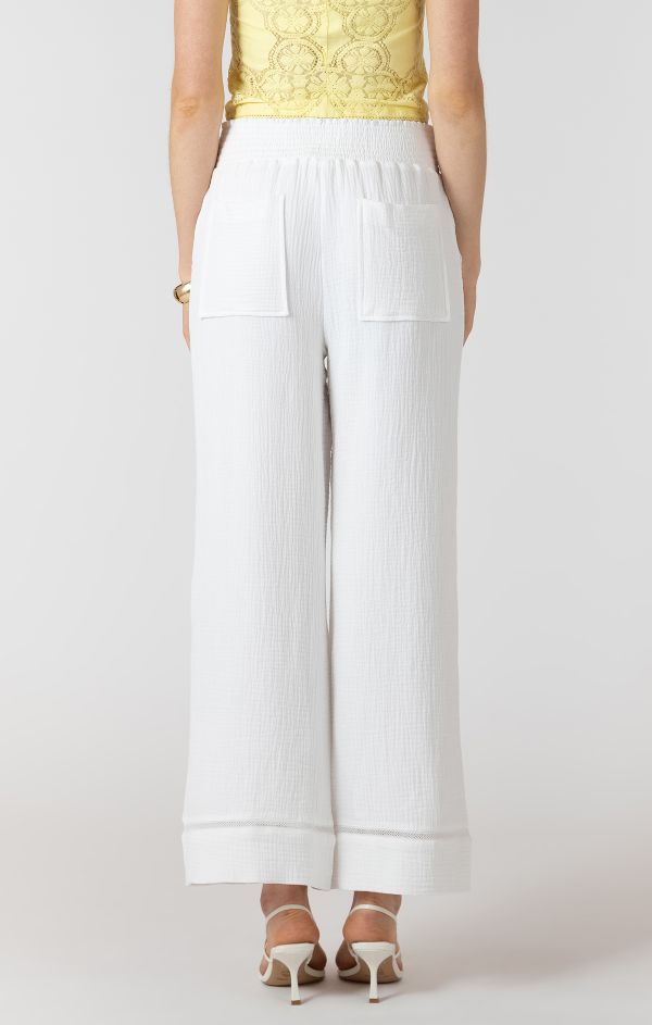 Pantalon jambes larges