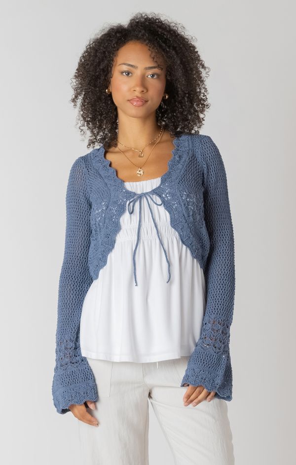 Cardigan crocheté - 2727253 DG - Room 34