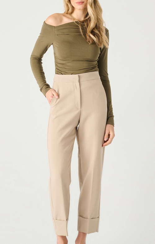 Pantalon chic jambe droite