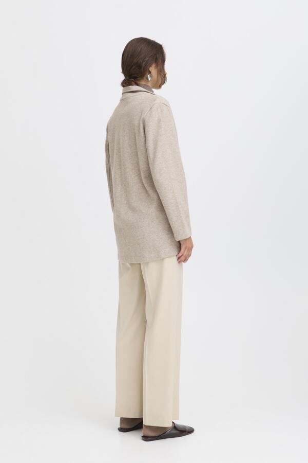 Manteau lainage mi-long - 20816976 - B.Young