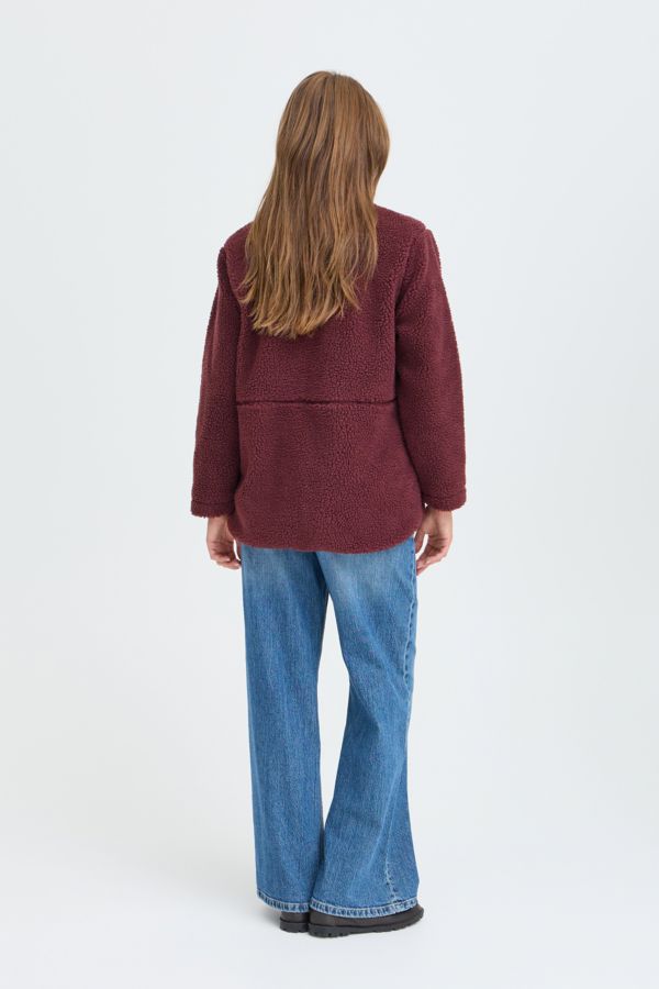 Cardigan sherpa zip - 20819202 - B.Young