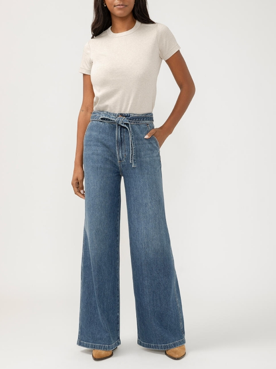 Jeans taille haute