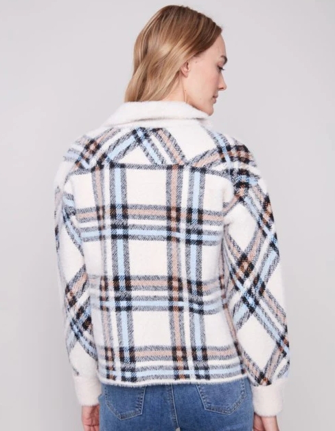 Veste à carreaux