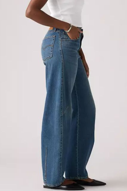 Jean Baggy Dad Barrel