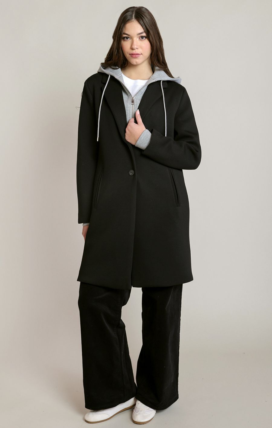 Manteau à capuchon amovible - 2829010 D - Dex