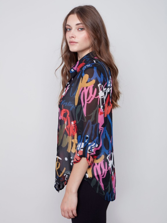 BLOUSE M.L. ÉCRITURES FUNKY