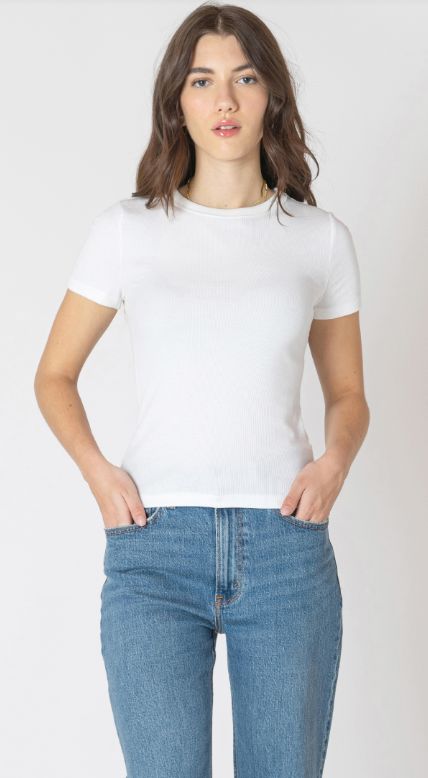 T-shirt côtelé - 2624012 D - Dex