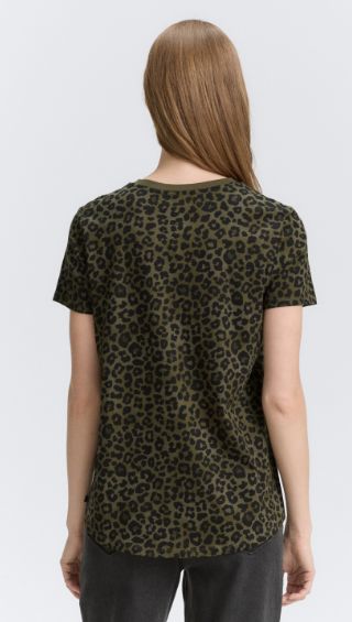 T-shirt léopard
